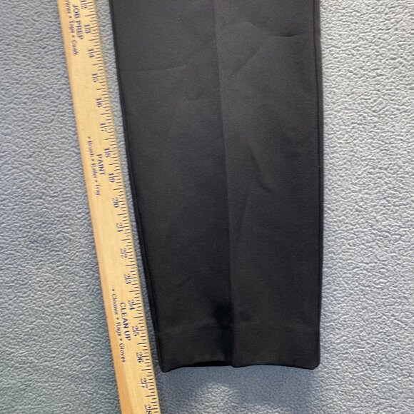 Adrianna Papell Women's Dress pants ‎ size 12 Black Stretch Lightweig Zipper - Picture 7 of 10